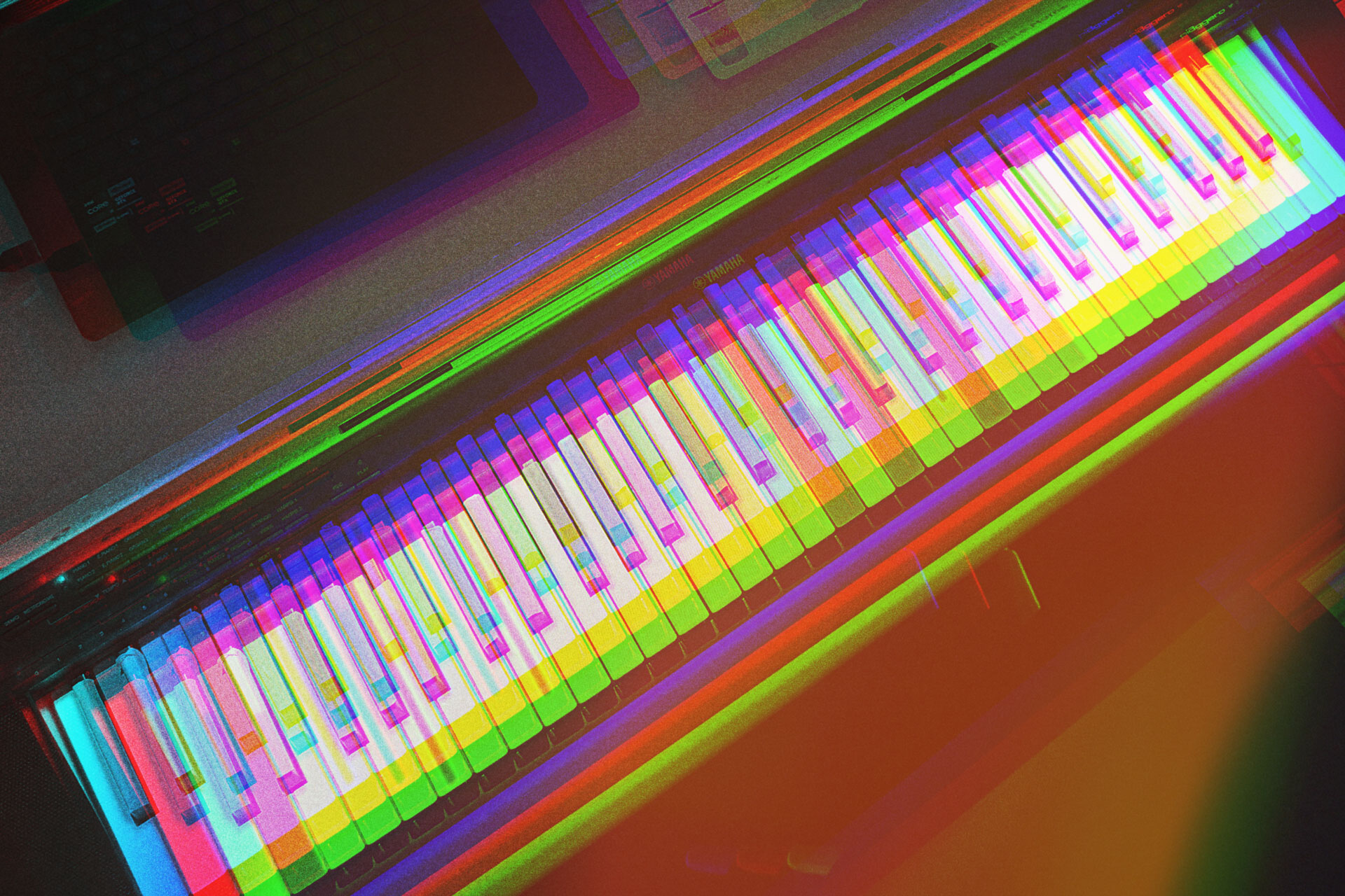 Yamaha keyboard.